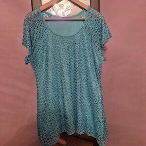 Initiatives Lined Lace Top